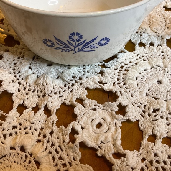 Vintage Corning Ware P82B Petite Pan 1 Pint Saucepan Blue Flower Pot Made USA - Picture 2 of 6